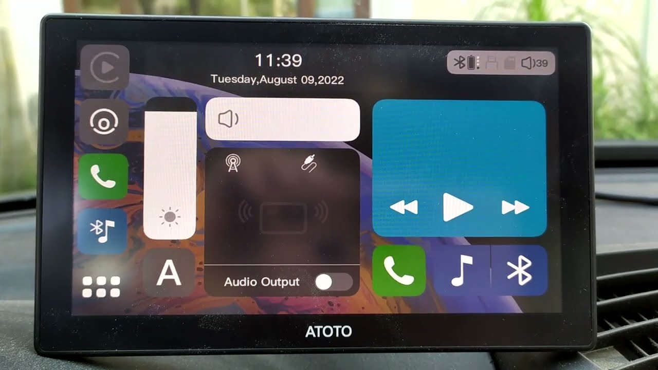 TEST CarPlay ATOTO P8 model P807PR