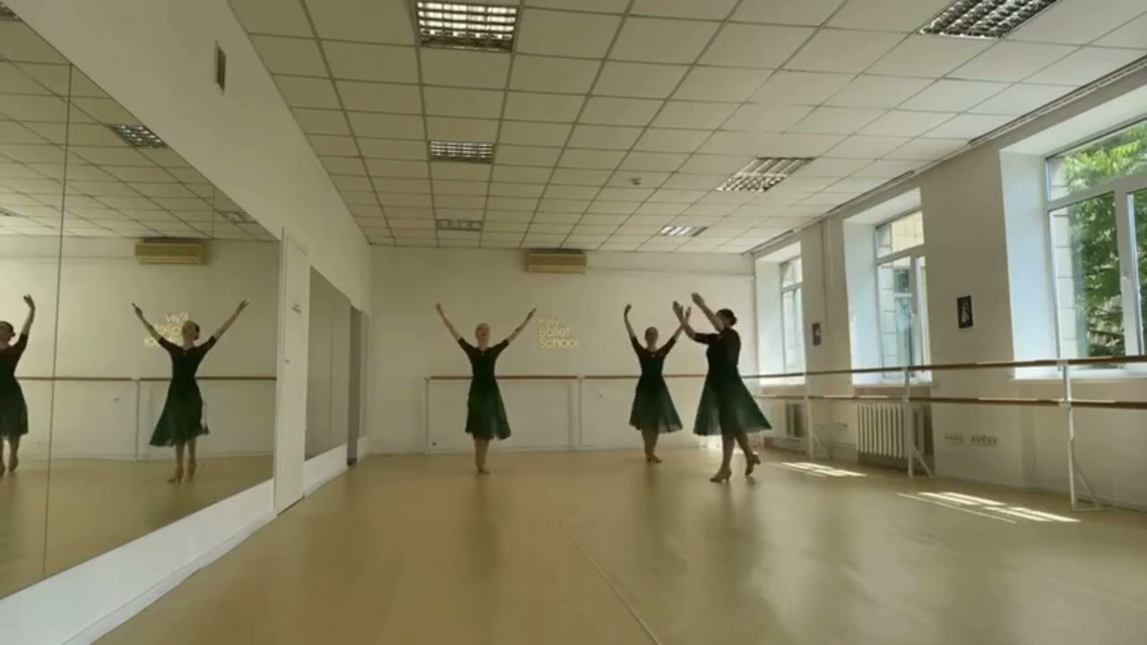 Народно-сценічний танець, дорослі аматори. Folk dance class