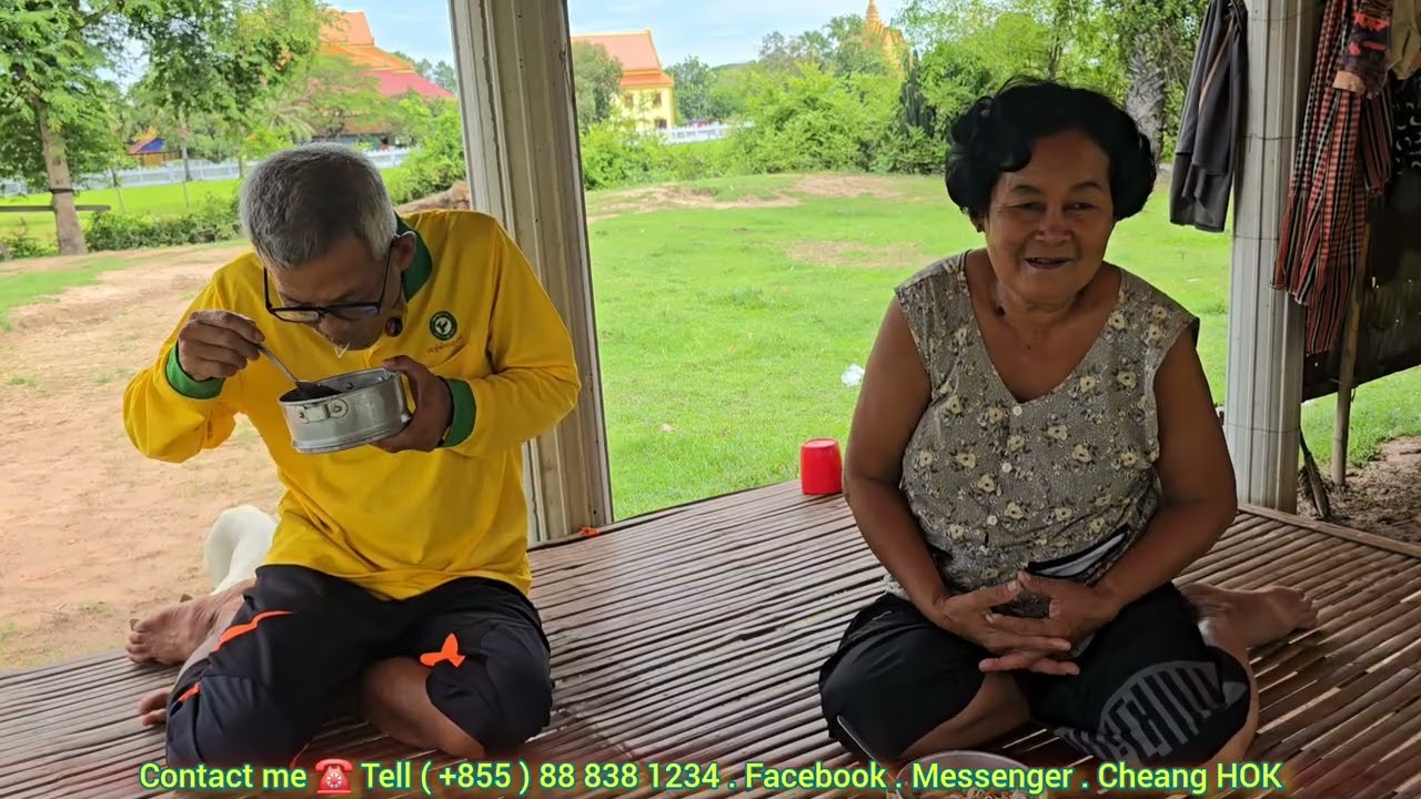 ប្តីប្រពន្ធ អ៊ុំ ថាំង គ្មានសំណាងកូនៗចិញ្ចឹមទេ តែមានសំណាង រឿងនឹកស្មានមិនដល់ 