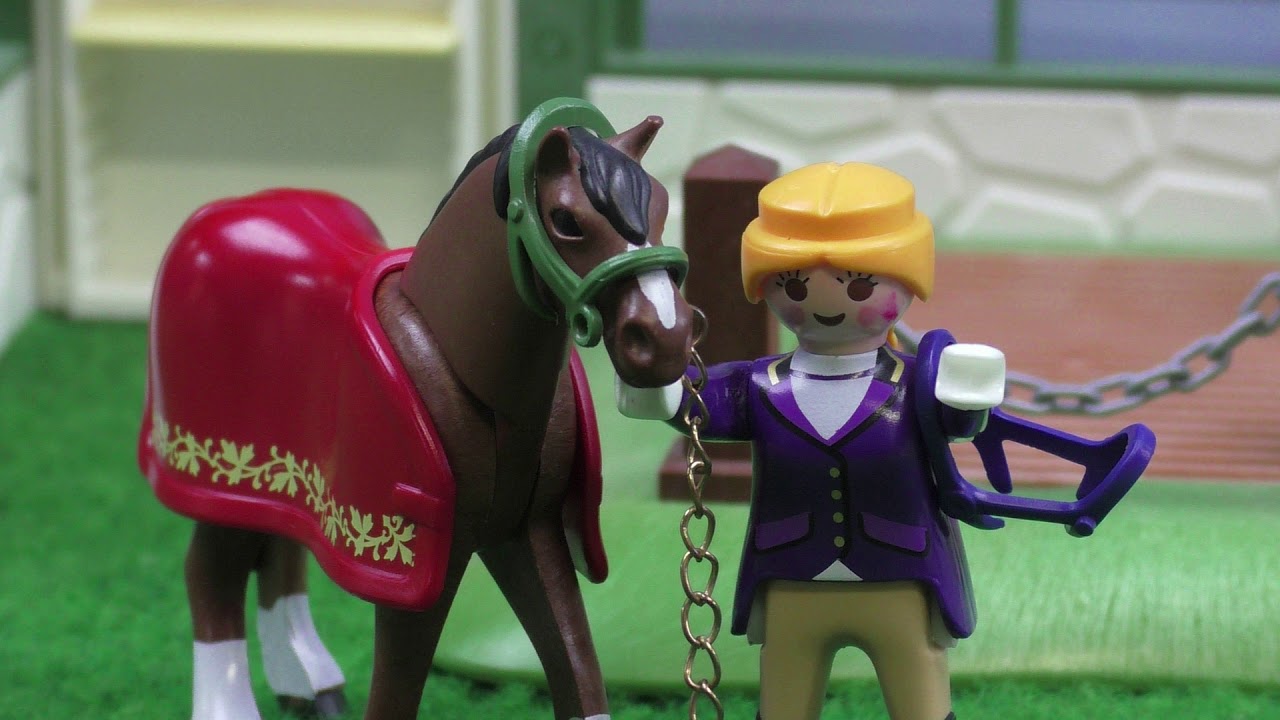 Playmobil Kurzfilm Deutsch | Ein Turnier aus der Sicht des Pferdes !