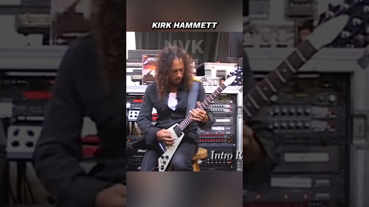 Kirk Hammett ense&ntilde;a a tocar Master of Puppets