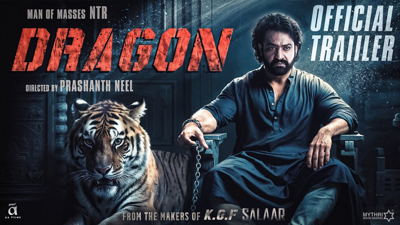Dragon | OFFICIAL TRAILER | JR.NTR,Bobby Deol,Janhvi Kapoor,Prashanth Neel| Upcoming| Concept