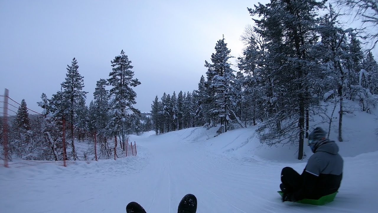 Lapland 2018 - Episode 3: Toboggan Ride