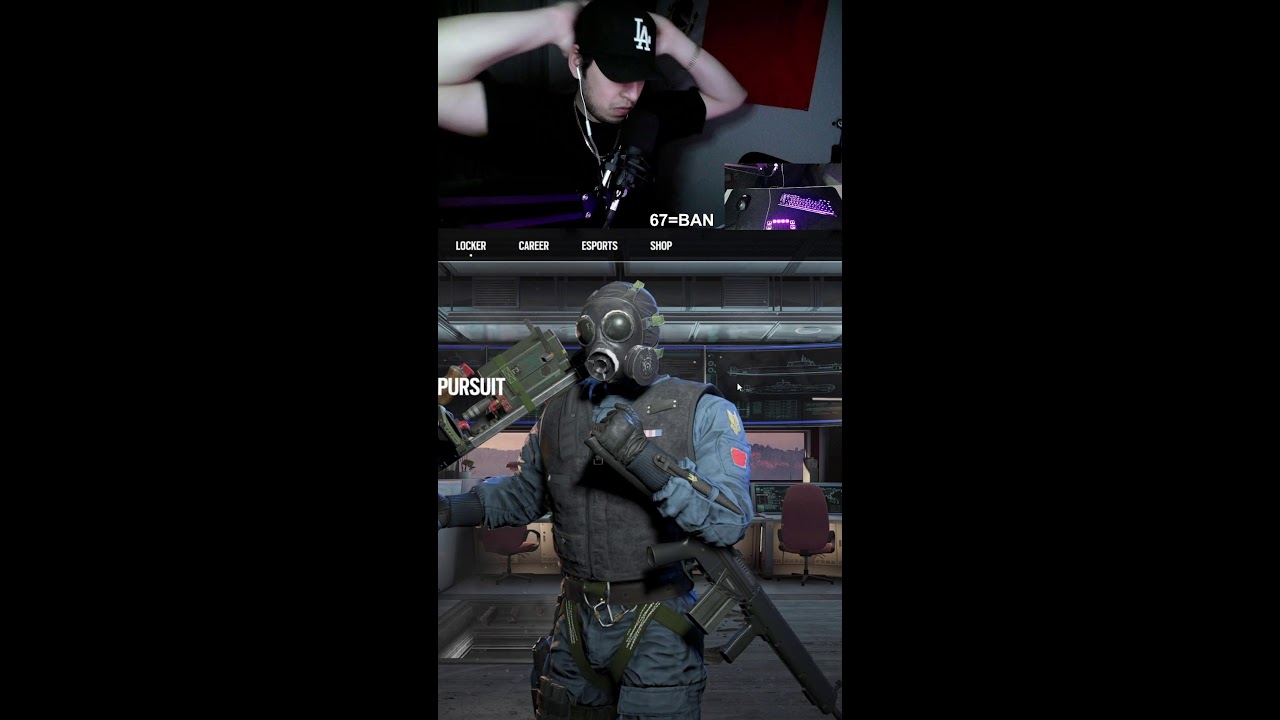 Playing Siege! I know I have 0 viewers. I read chat.