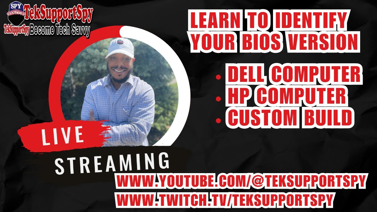 Find Your Computer's Bios Version (Our First Live Stream) #biosupdate #tutorial
