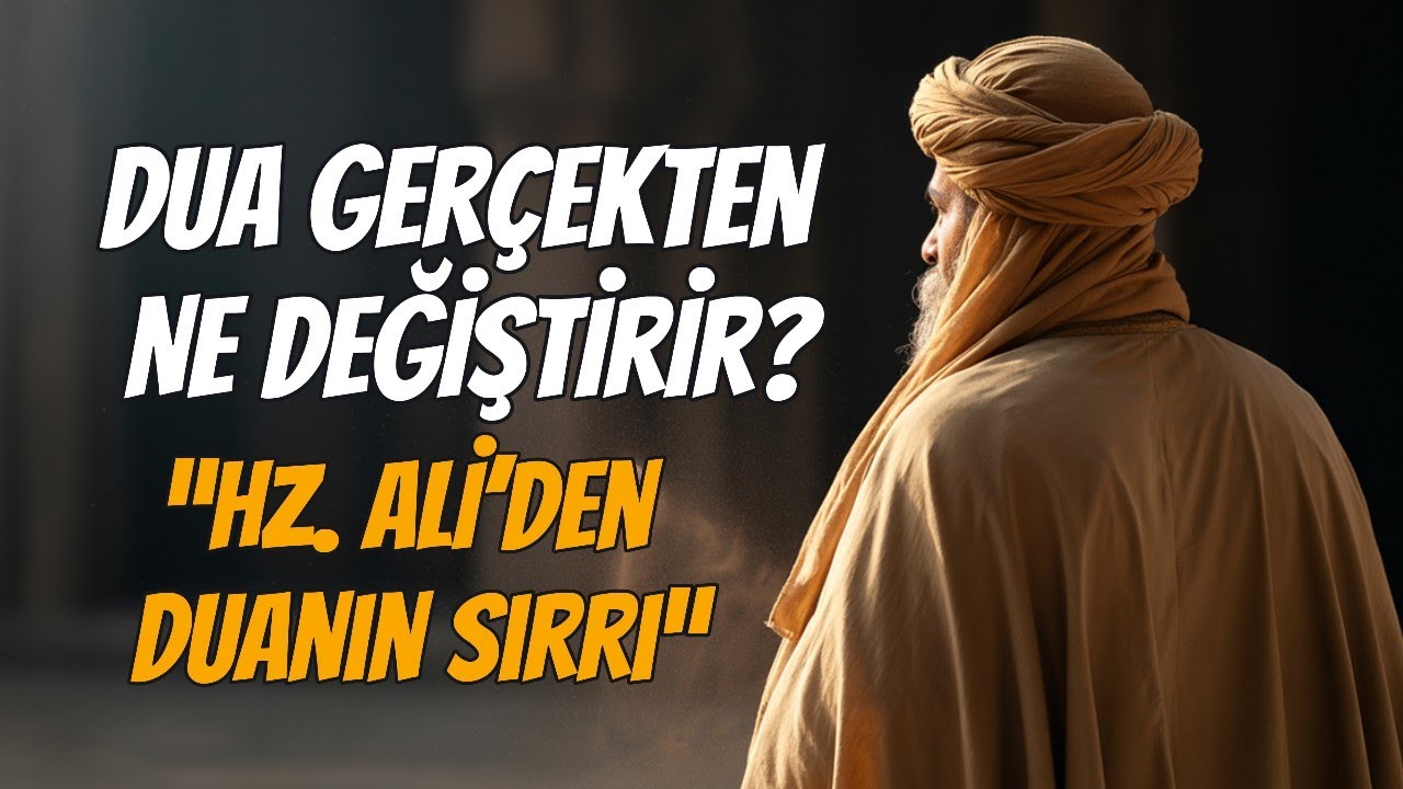 Dua Etmek Ne Kazandırır ve Neyi Değiştirir? Hz. Ali Anlatıyor