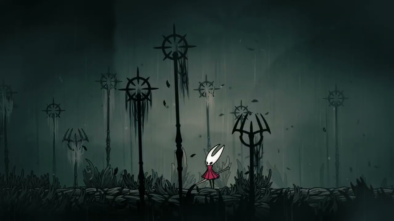 Silksong Ambience - Greymoor (Music and rain sound effects)