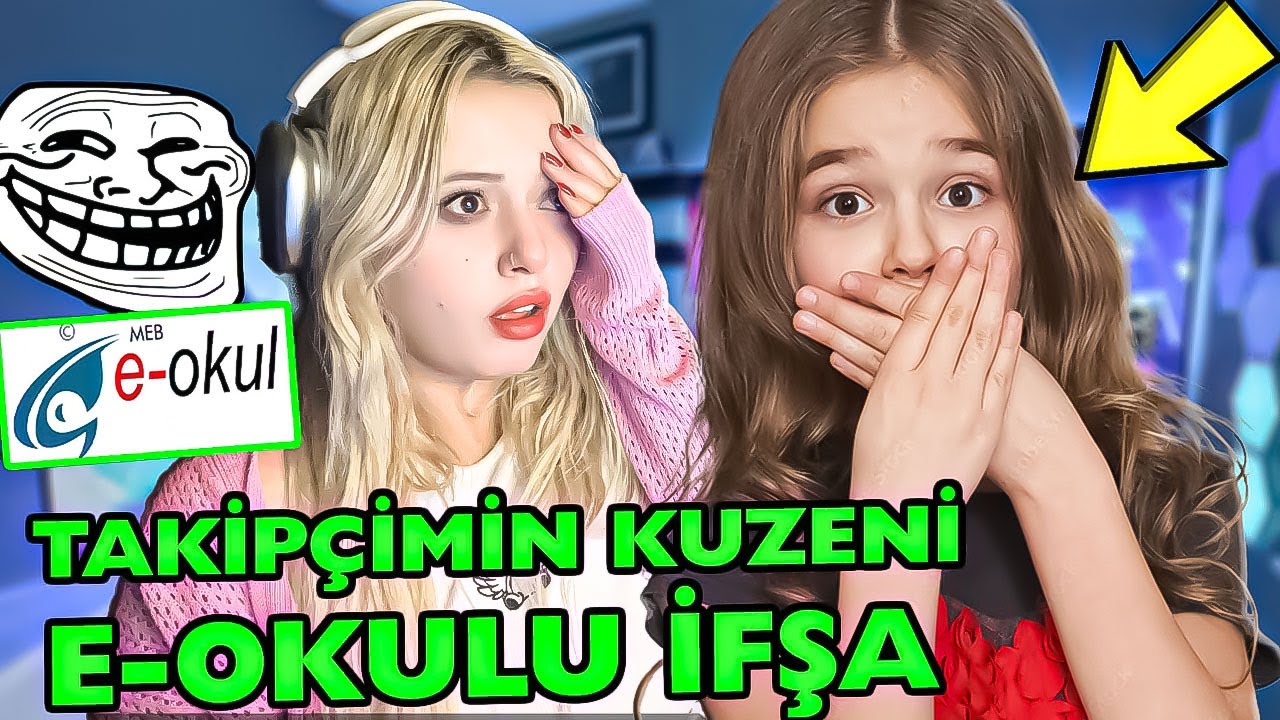 TAKİPÇİMİN KUZENİNİN E-Okul NOTLARINI İFŞALADIM TROLLEDİM(Roblox Brookhaven 🏡Rp)