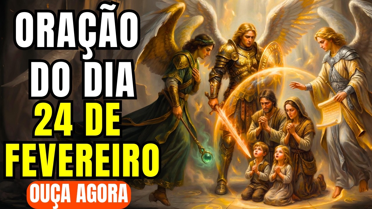 3 Arcanjos AGEM HOJE Toda Inveja é Quebrada e Todo Ataque Cai - Reze Comigo