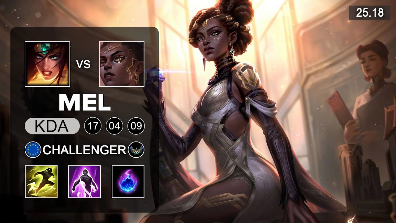 Mel vs Sivir ADC - EUW Challenger - Patch 25.18 Season 15