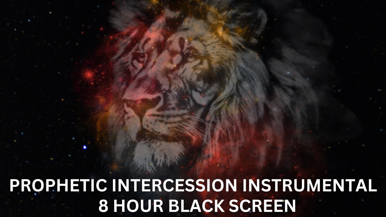 Prophetic Intercession Instrumental | Prayer | Meditation | Take me deeper | 8 hour black screen