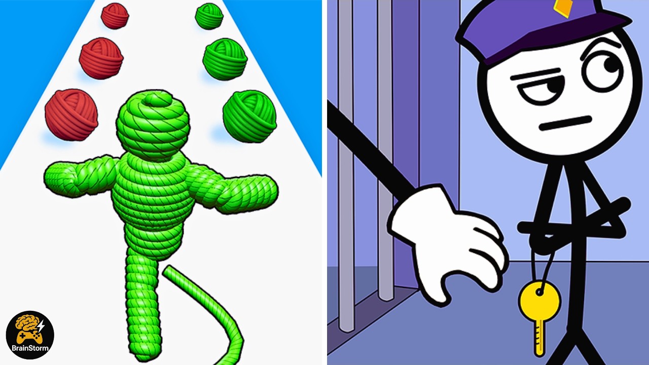 Thief Puzzle Vs Rope Man | Max Gameplay | New Update