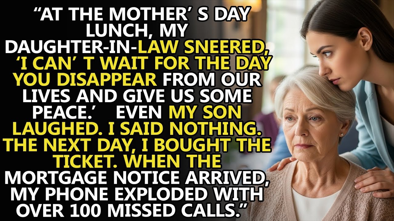 Mother’s Day 😱 One Sentence From My Daughter-in-Law Silenced the Table