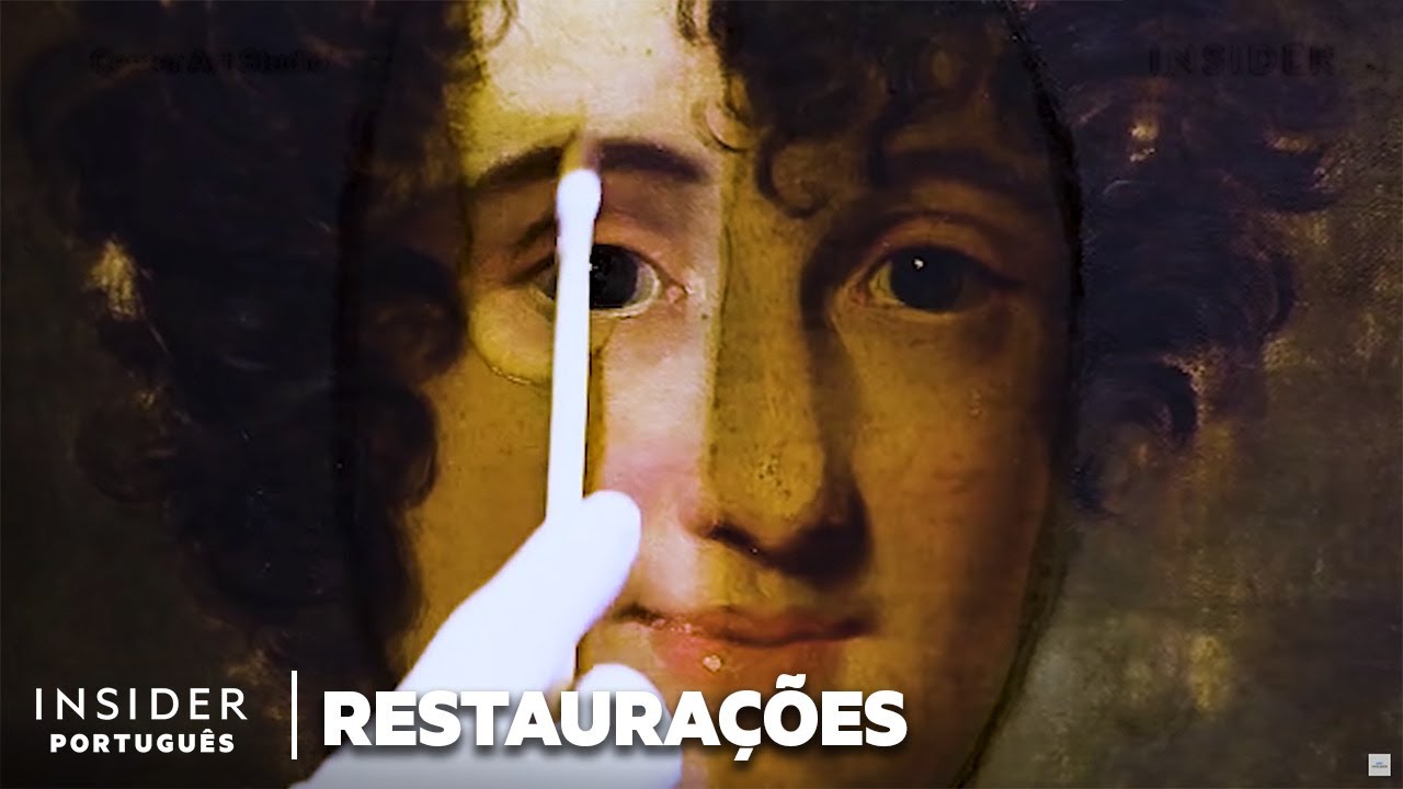 Como Quadros Antigos São Restaurados | Restaurações | Insider Português