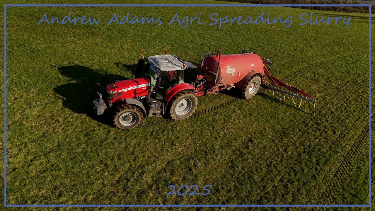 Andrew Adams Agri Spreading Slurry 2025
