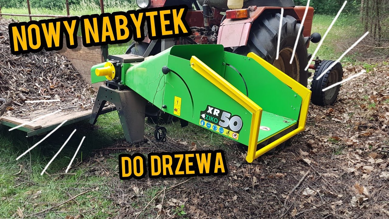 Nowy Nabytek // Rębak do gałęzi Ziko xr 50 4 ostrza Testujemy ;)