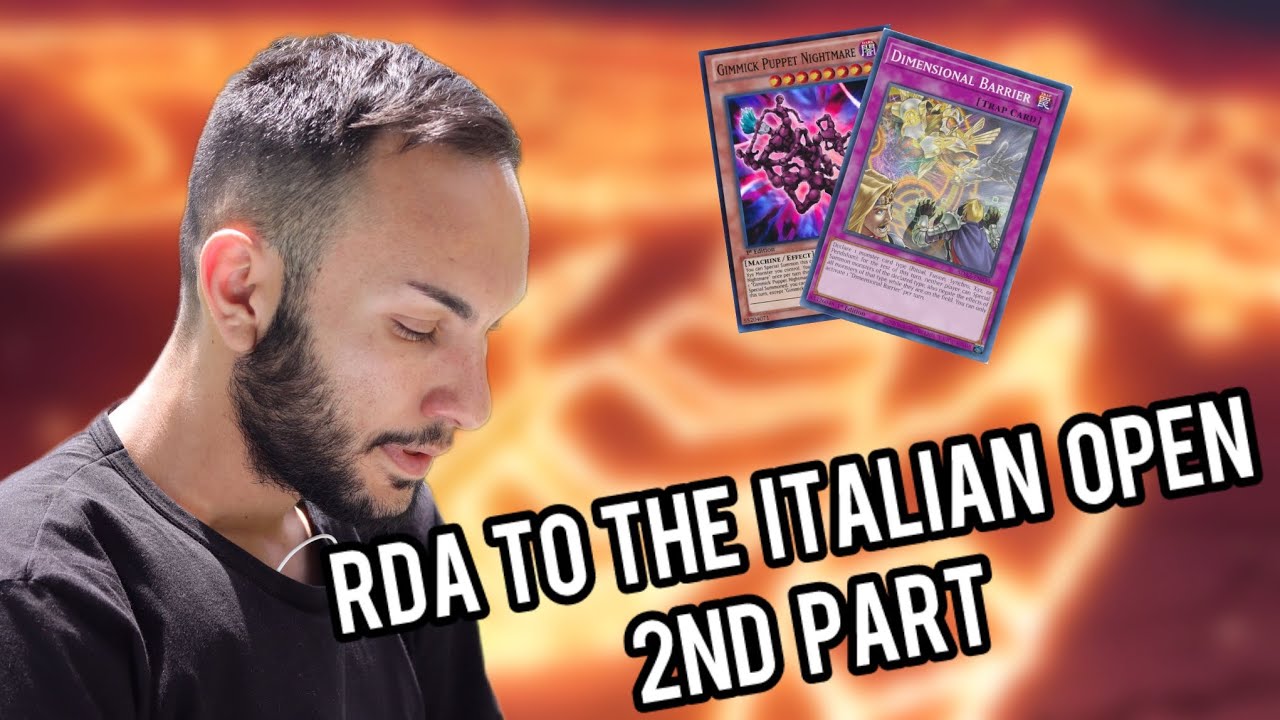 Playing RDA in the Italian Open. PART 2 | Tournament Report Combo Red Dragon Archfiend WCQ National