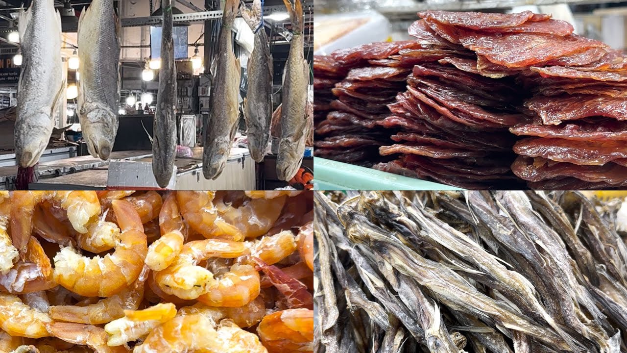 ĐỦ LOẠI KHÔ SIÊU RẺ TẠI CHỢ KHÔ LỚN NHẤT SÀI GÒN|| CHỢ KHÔ ĐẦU MỐI BÌNH ĐIỀN|| MUA KHÔ LẺ VỚI GIÁ SỈ