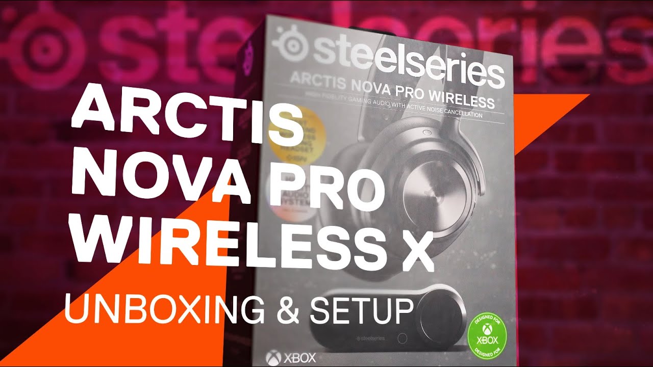 Arctis Nova Pro Wireless X Unboxing and Setup