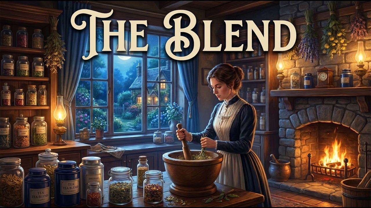 The Blend | A Victorian Tea Shop Sleep Story | Soft British Voice & No Music