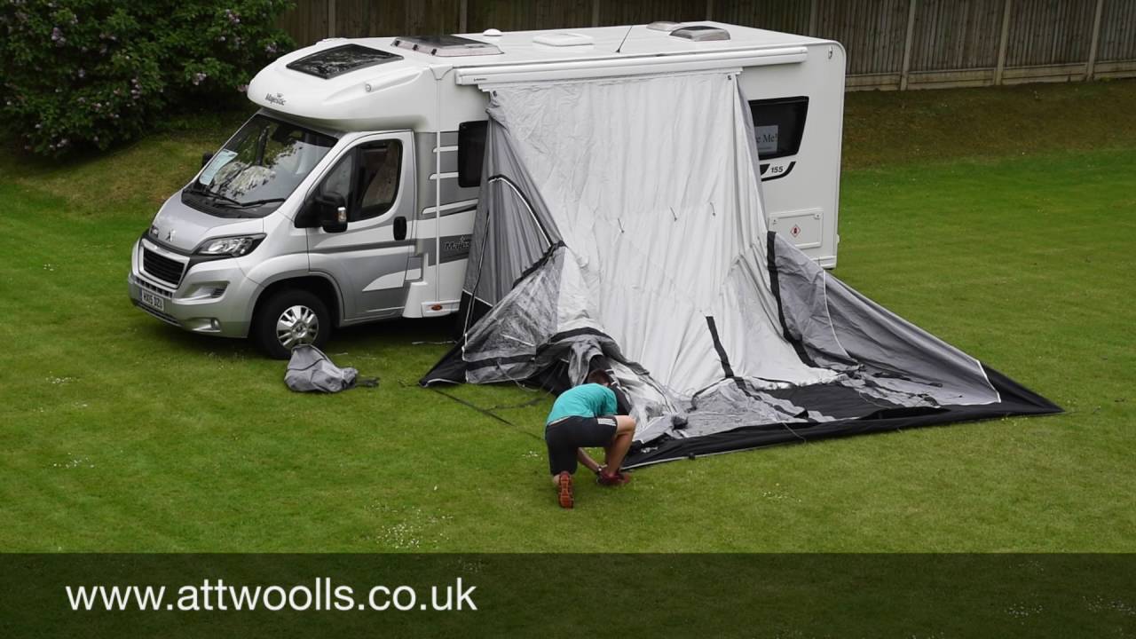 Vango Galli Awning Pitching & Packing Video