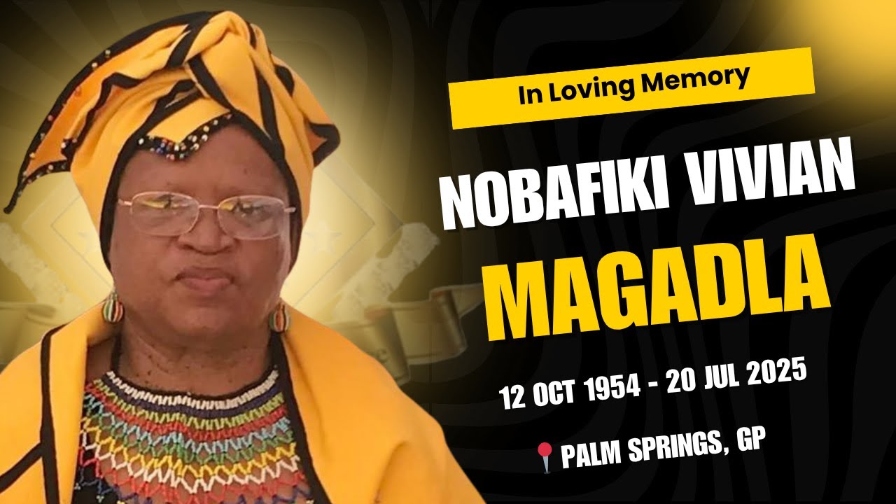 Nobafiki Vivian Magadla Funeral Service