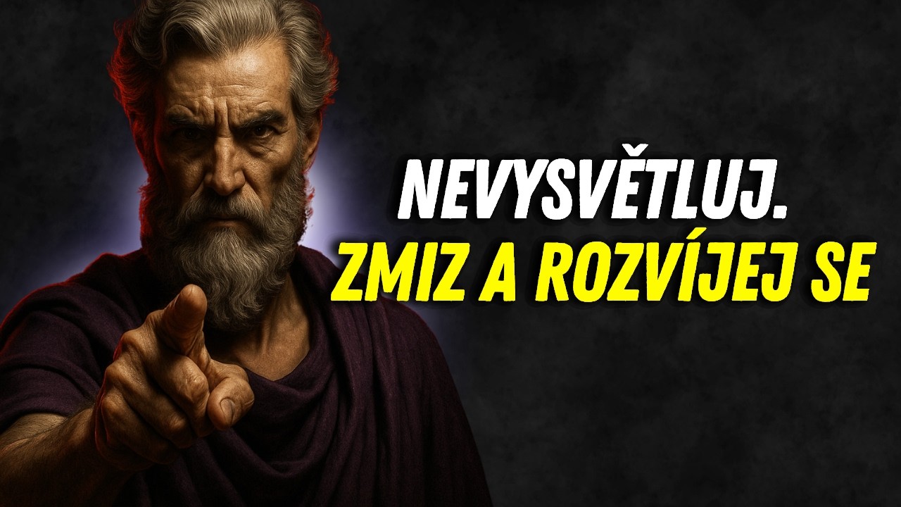 KDYŽ TĚ NĚKDO ZRADÍ A DĚLÁ, ŽE SE NIC NESTALO, UDĚLEJ PŘESNĚ TOTO | STOICISMUS