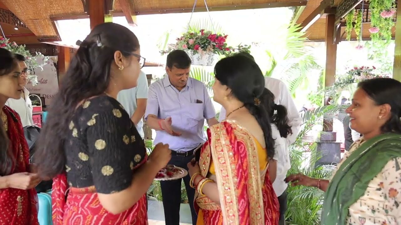 Indian wedding Mayra celebration: Welcoming maternal side to the wedding. Marwari tradition.