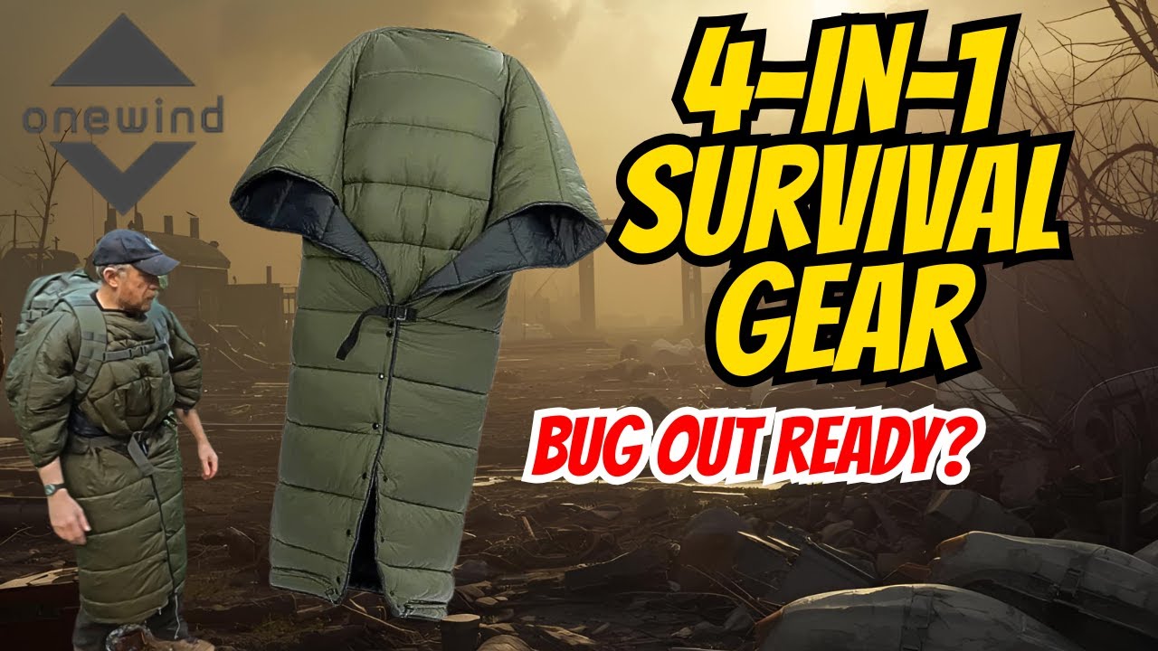 4-in-1 survival Poncho: Is It Really Bug-Out Bag Worthy?