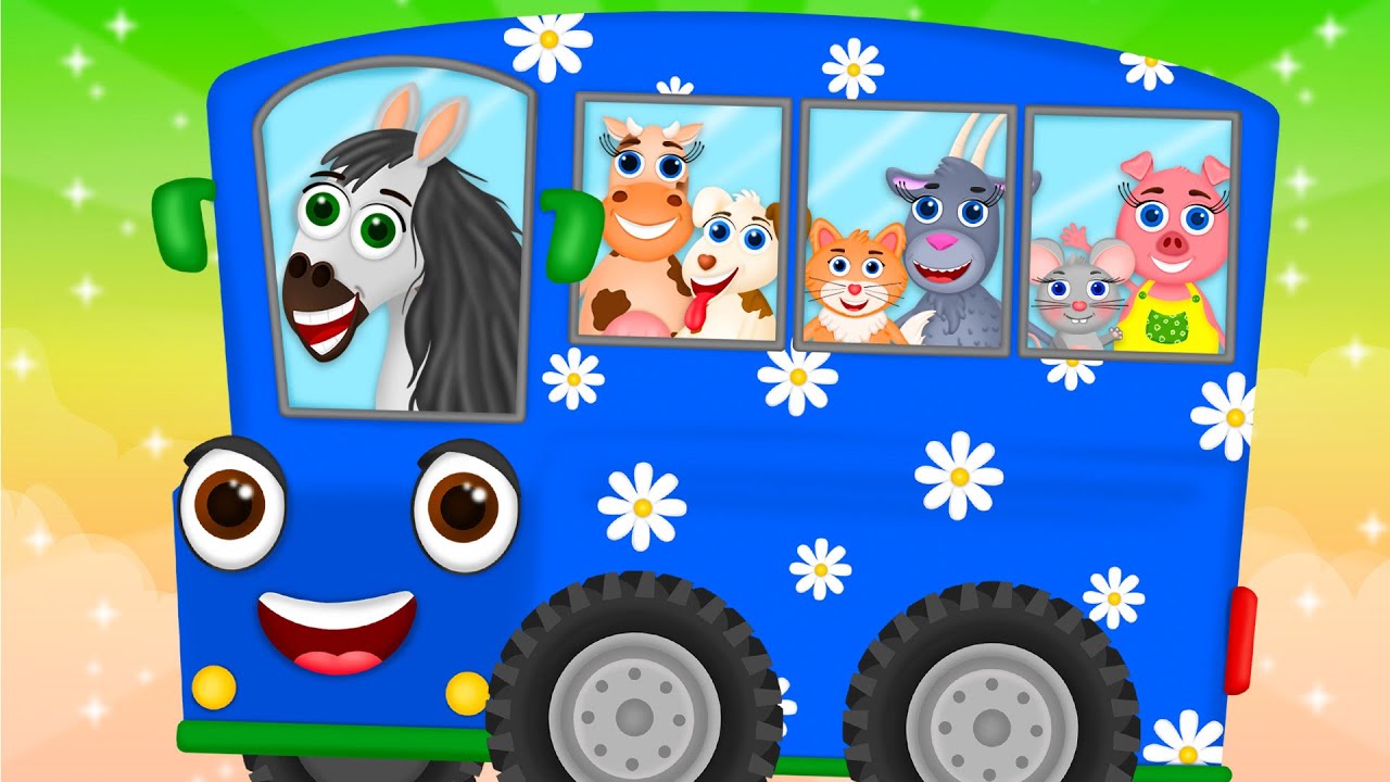 Zvířátka v autobuse – Dětské Písně – SBÍRKA – S Láskou k Dětem