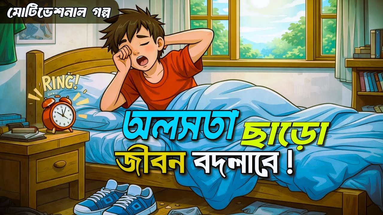 অলসতা ছাড়ো জীবন বদলাবে | বদলে যাওয়া এক যুবকের গল্প | Motivational bangla story | “Real Life Story”