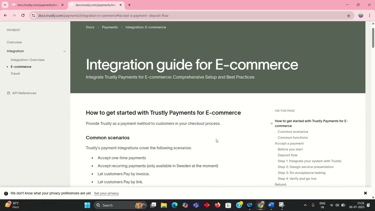 Spring Boot Demo 4 : End-to-end integration flow w.r.t Trustly