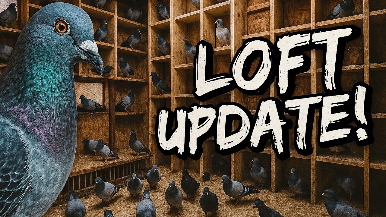 Young Birds Locked In! Settling Rates & Old Bird Status! @E.B Loft Racing Pigeons