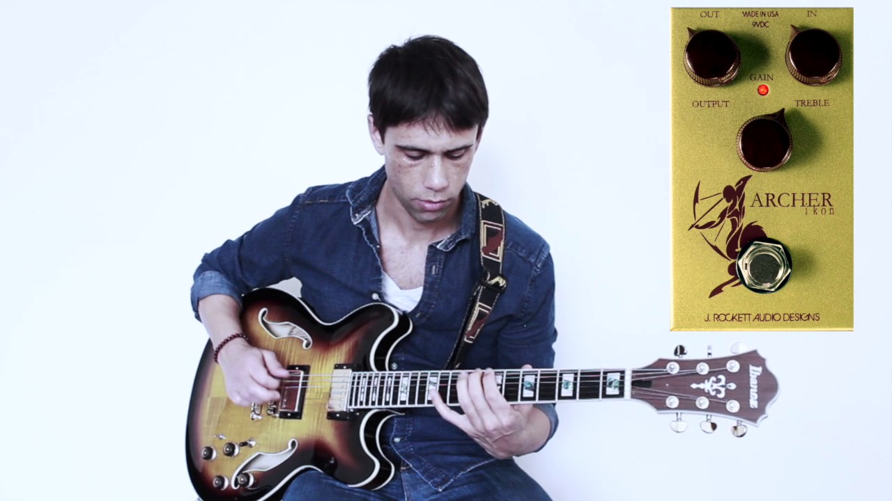 Demo: Ibanez AS-153 with Archer Ikon - Slow Blues