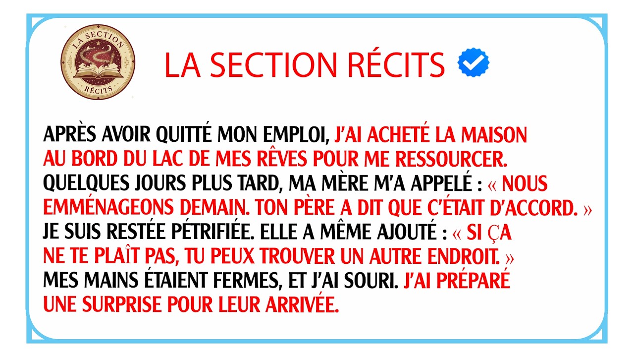 Ma mère vole mon identité pour 45 000€ et veut ma maison. Ma vengeance juridique est sans pitié.