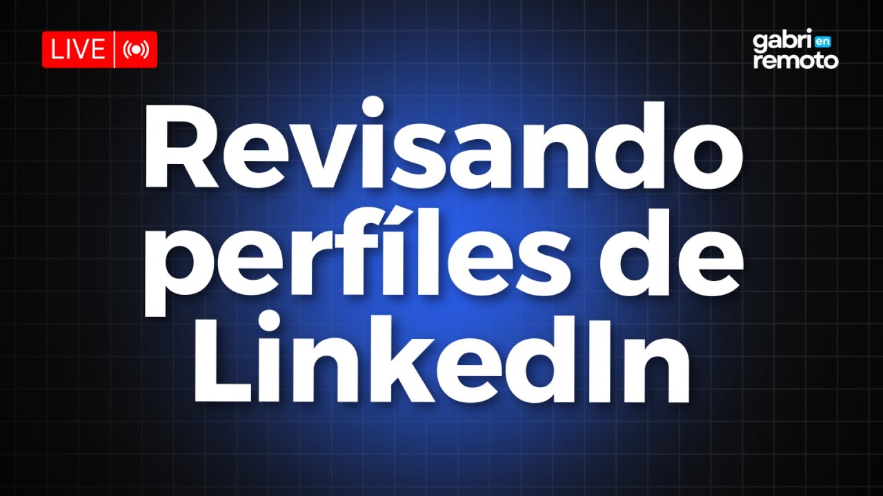 Analizo tu Perfil de LinkedIn EN VIVO 🔍