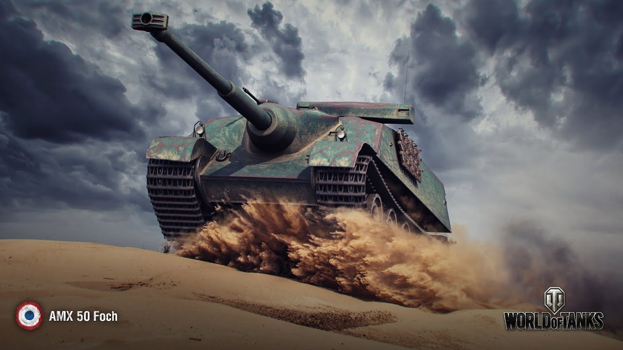 WOT №1  Foch 155 --- Игра от карты и позиционки