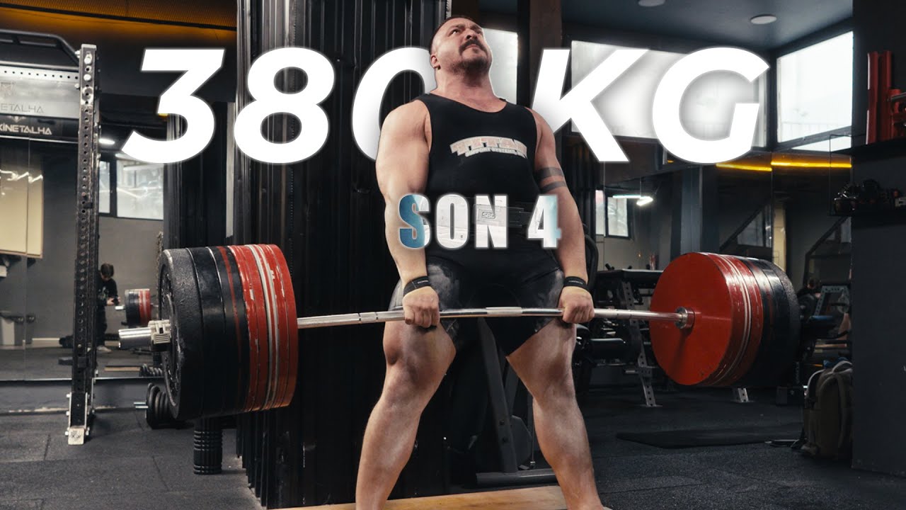 380 KG DEADLİFT l SON 4 ANTRENMAN