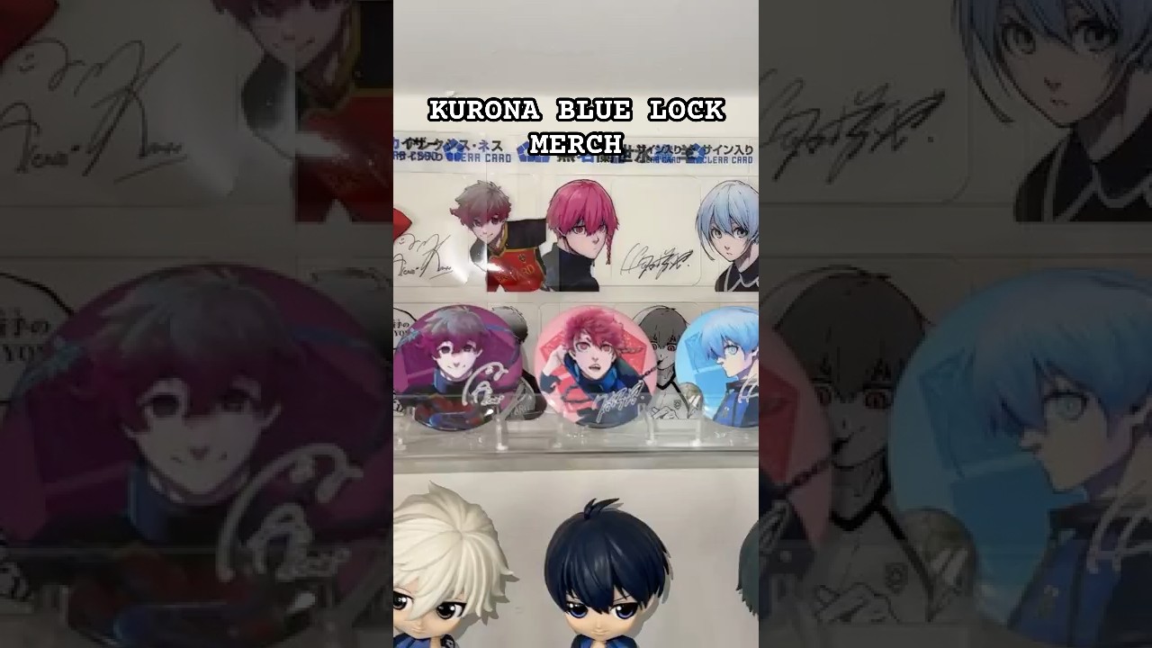 KURONA BLUE LOCK MERCH! #bluelock