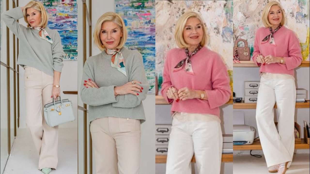 Natural Older Women OVER 50  | NewTrends Fashion For Women |winter and summer mid⛄ FallFashion 2026