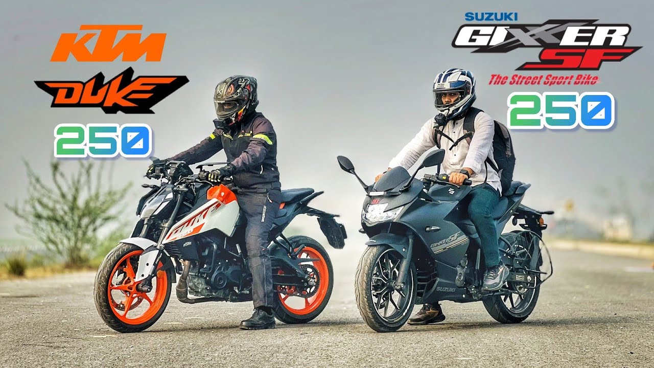 2026 Suzuki Gixxer SF 250 vs KTM Duke 250 | Drag Race 🚀🔥 | Unexpected Result ! | 