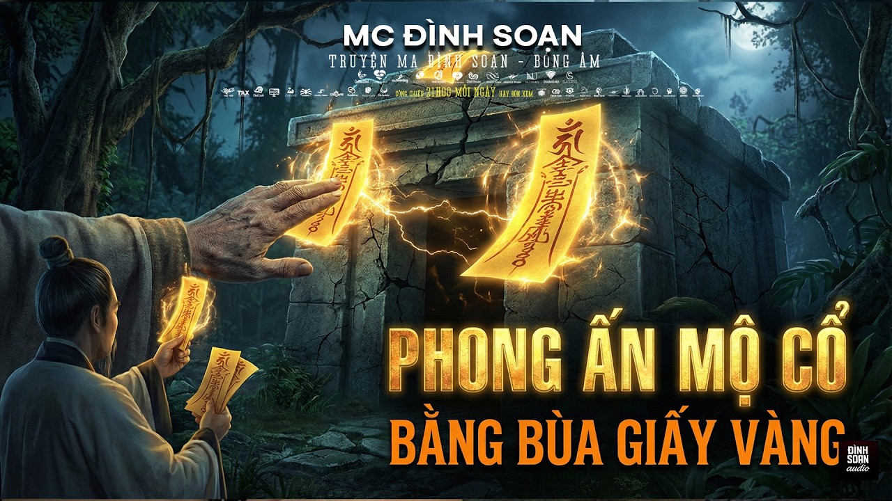 PHONG ẤN MỘ CỔ BẰNG BÙA GIẤY VÀNG – XÉ 1 TỜ, NGƯỜI TRONG NHÀ PHÁT ĐIÊN | Chuyện Đình Soạn mới 2026