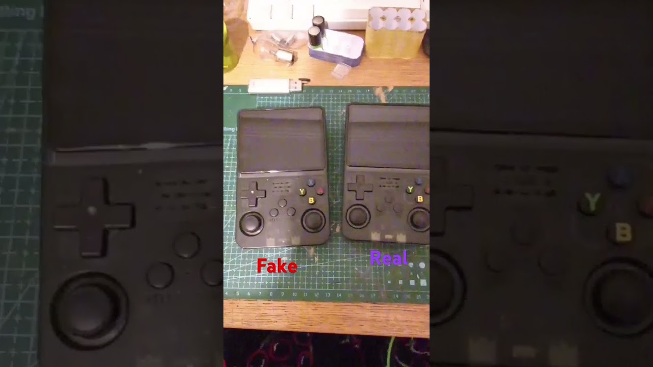 Real and fake r36s #r36s #fake