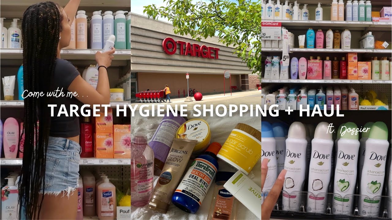 Target Hygiene Shopping + Haul! (SUMMER MUST HAVES)  *ft. Dossier*