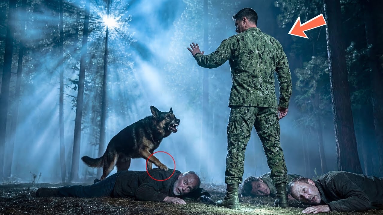 A Former Navy SEAL Shouted “STOP” — And a Retired K9 Realized a New Mission Had Begun!