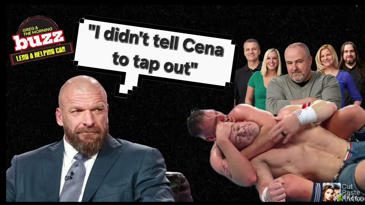 Triple H Interview 1/15/26 Cena Tapping Out, WWE Unreal, NXT, and More from Greg & The Morning Buzz 