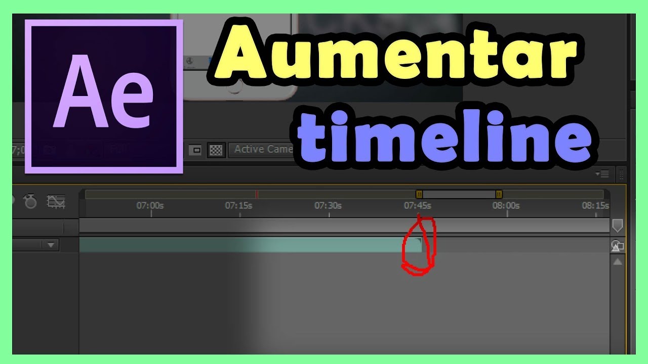 Como Aumentar Tempo da Composição no After Effects