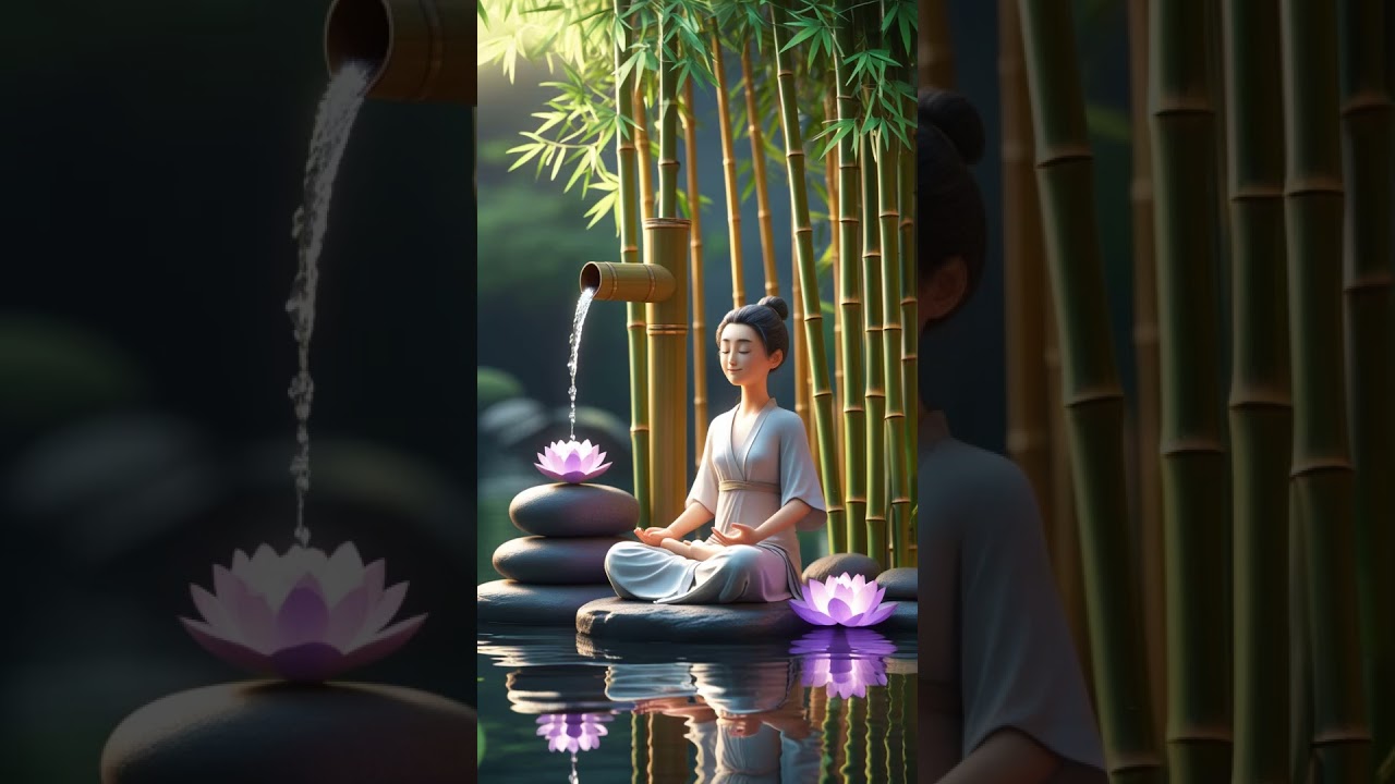 🍃 Zen Meditation Music from Japan | Bamboo Forest & Shakuhachi Flute 432Hz