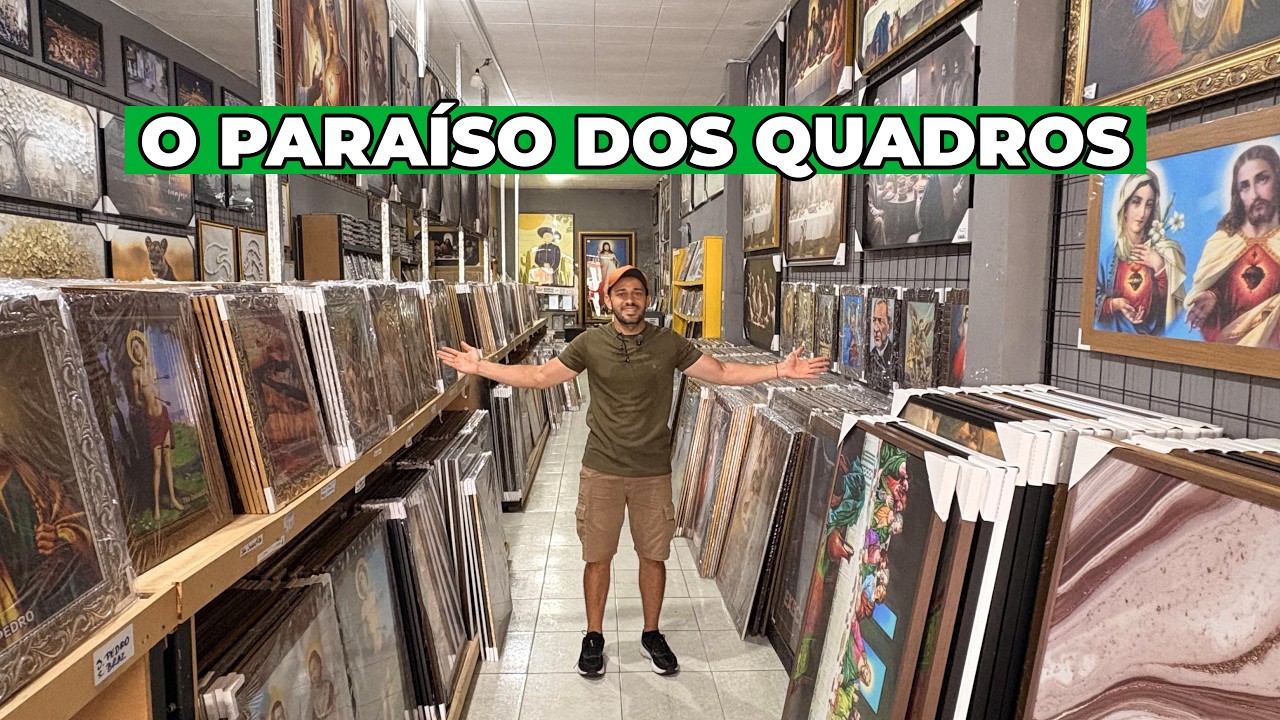 Essa é uma das maiores lojas de Quadros do Interior do Ceará localizada em Juazeiro do Norte