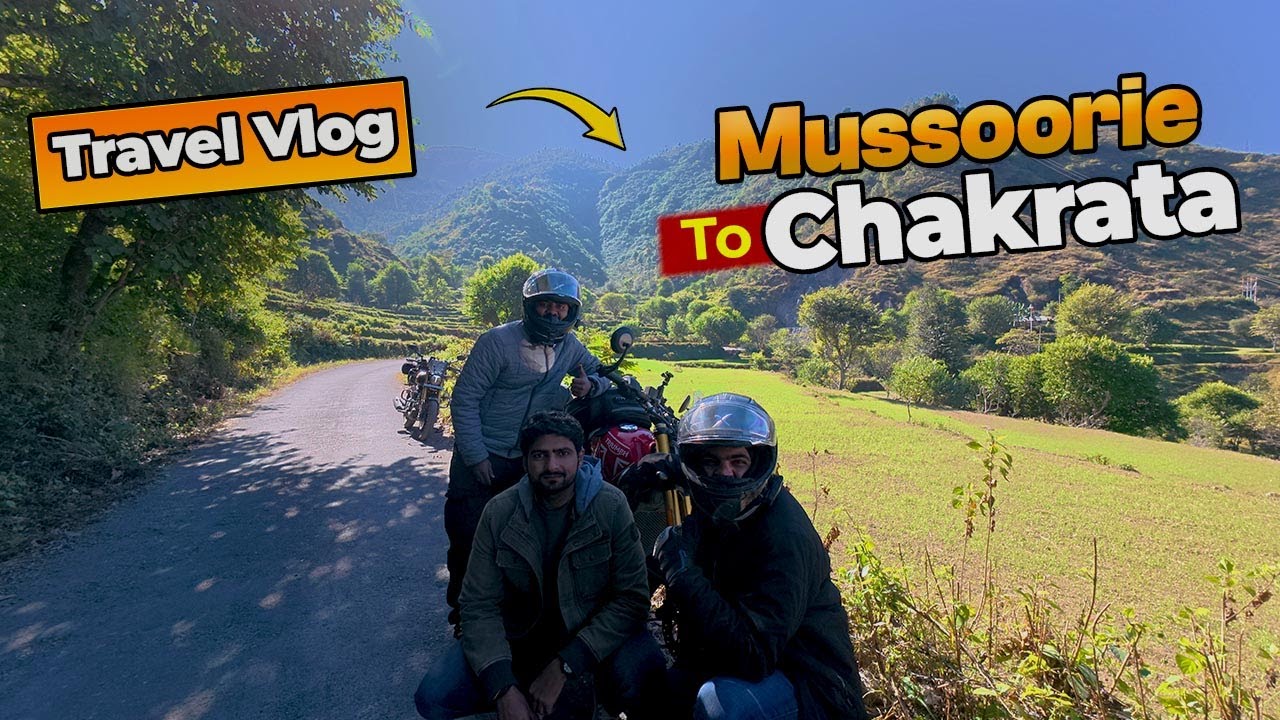 Mussoorie to Chakrata | Beautiful Off Roads | Triumph Speed 400